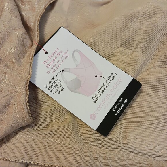 NWT Comfort Choice Front Close Wireless Posture Bra, 48G - Picture 10 of 15
